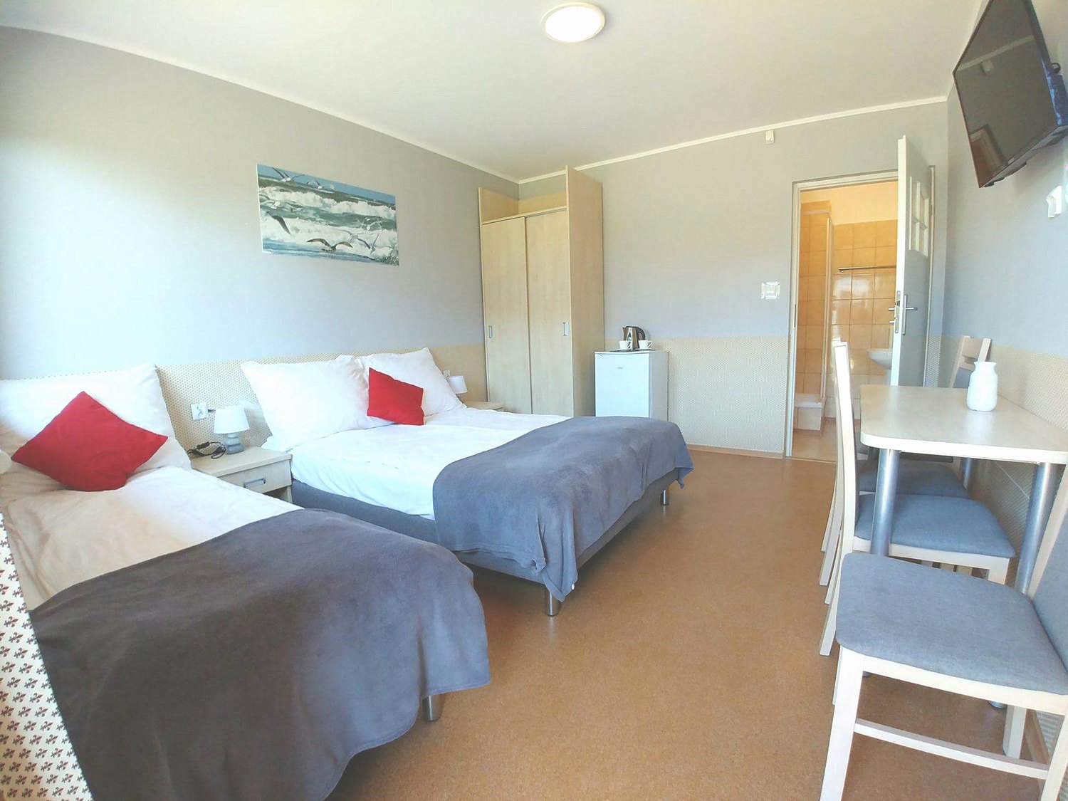 Komfortowe pokoje dla rodzin